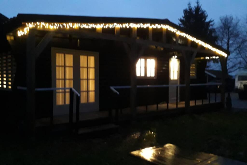 Chalet Het Wollinghuisje Vlagtwedde エクステリア 写真